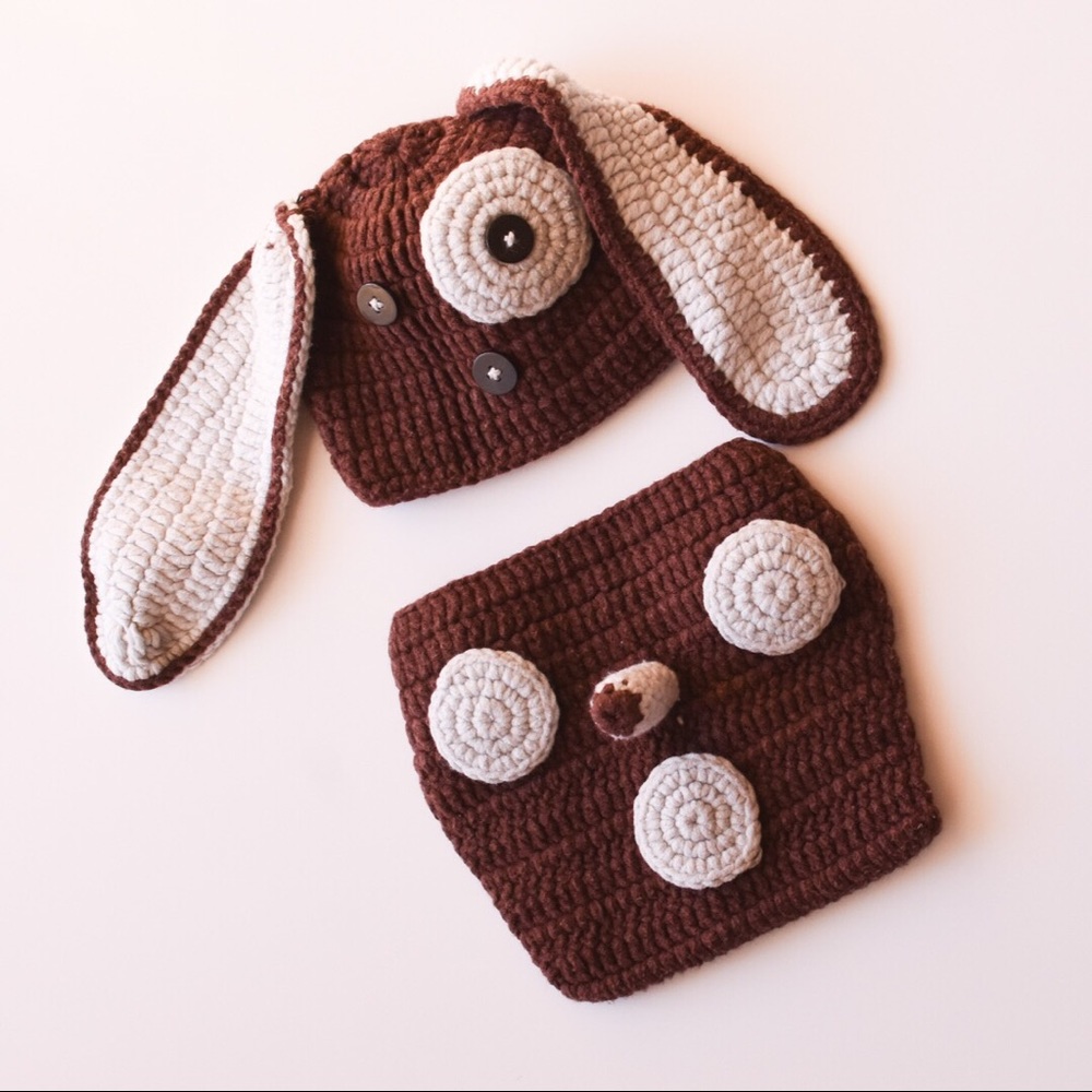 Dog Outfit Newborn Photography